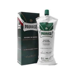 Proraso Eucalyptus and Menthol Shaving Cream for Sensitive Skin - 16.91 fl oz Proraso Eucalyptus Menthol Shaving Cream - 16.91 fl oz Proraso Shaving Cream, Eucalyptus Menthol Shaving Cream, Shaving Cream for Sensitive Skin, Large Volume Shaving Cream, Classic Shaving Products, Men's Grooming, Sensitive Skin Solutions, Eucalyptus Shaving Cream, Menthol Shaving Cream, Shaving Essentials, Grooming for Men, Comfort Shaving, Soothing Shaving Cream
