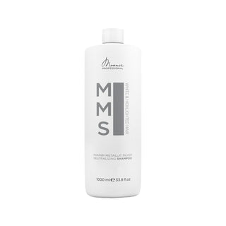 Mounir Silver Hair Shampoo for Gray & White Hair - Neutralizing, 1000ml Mounir Silver Shampoo for Gray Hair - Neutralizing 1000ml gray hair shampoo, white hair shampoo, neutralizing shampoo, silver hair shampoo, Mounir shampoo, hair care for gray hair, brassy tone correction, silver hair care, hair toning shampoo, mature hair care products