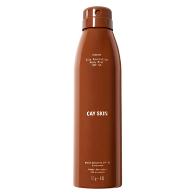 Isle Nourishing Body Mist with Sea Moss and Hyaluronic Acid - SPF 50 Broad-Spectrum UV Protection