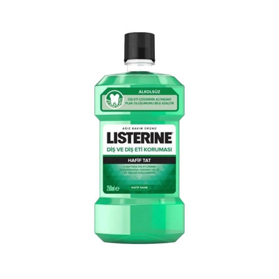 Listerine Gum Protection Mouthwash 250ml - Antiseptic Oral Care Solution for Healthy Gums