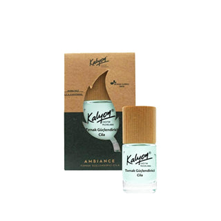 Kalyon Natural Nail Strengthening Polish - Botanical Ingredients for Healthier Nails, 11 ml Kalyon Natural Nail Strengthening Polish - Strengthen & Care nail strengthening polish, natural nail care, botanical nail polish, Kalyon nail products, herbal nail strengthening, natural beauty products, nail health, organic nail care, nail care routine, nail polish, botanical beauty, healthier nails