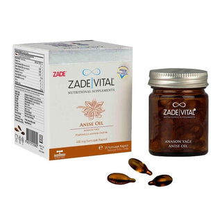 Zade Vital Anise Oil 400 mg 25 Capsules
