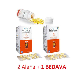 Zade Vital Safflower Oil 60 Capsules Advantageous Package