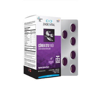 Zade Vital Black Cumin Oil 900 mg 60 Capsules
