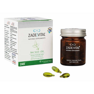 Zade Vital Bay Seed Oil 400mg 25 Capsules