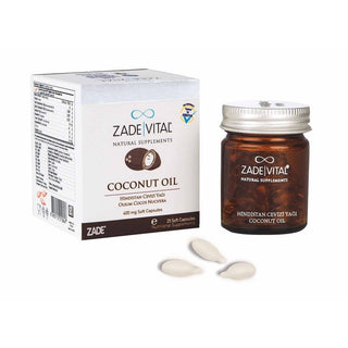Zade Vital Coconut Oil 25 Capsules