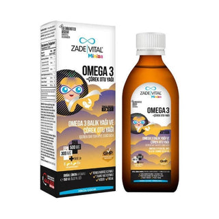 Zade Vital Miniza Omega 3 and Black Cumin Oil 150 ml