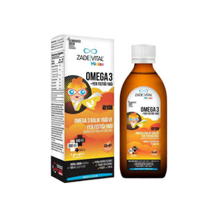 Zade Vital Miniza Omega 3 and Peanut Oil Lemon Flavored 150ml
