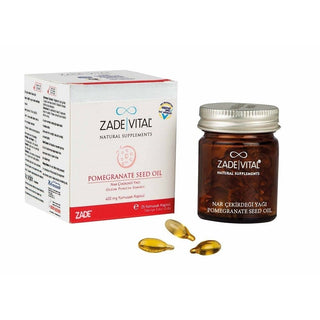 Zade Vital Pomegranate Seed Oil 25 Capsules