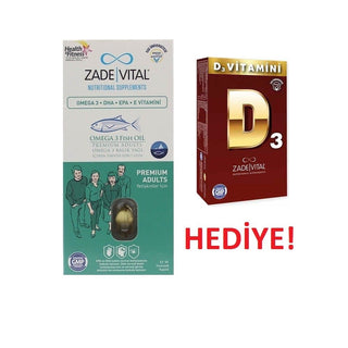 Zade Vital Premium Adults Fish Oil 30 Capsules
