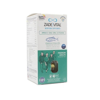 Zade Vital Premium Adults Fish Oil 50 Capsules