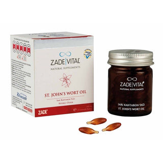 Zade Vital St. John's Wort Oil 400 mg 25 Capsules