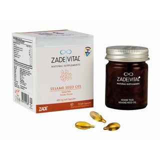Zade Vital Sesame Oil 400 mg 25 Capsules