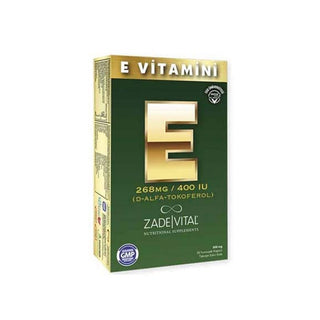 Zade Vital Vitamin E 400iu 30 Capsules