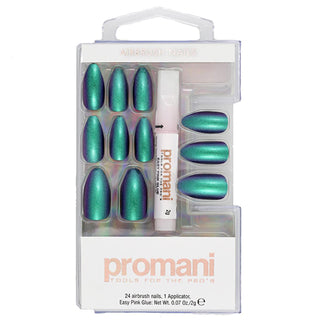 promani-neon-petrol-fake-nail-kit-closed-box, promani-neon-petrol-fake-nail-kit-open, promani-neon-petrol-fake-nail-application Promani Neon Petrol Fake Nail Kit - Easy Application for Stylish Nails | Ideal for Nail Enthusiasts Promani Neon Petrol Fake Nail Kit promani, fake-nails, nail-kit, neon-nails, DIY-nails, beauty, nail-care, nail-art, ai-generated, nail-enthusiasts