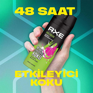 axe epic fresh deodorant and body spray 150ml, axe epic fresh packaging, axe epic fresh grapefruit and pineapple fragrance Axe Epic Fresh Deodorant & Body Spray - 48 Hour Freshness for Men | 5.07 fl oz Axe Epic Fresh Deodorant & Body Spray - 48H Freshness axe, men-deodorant, body-spray, freshness, 48-hour-protection, dual-action, citrus-fragrance, tropical, aromatic, ai-generated