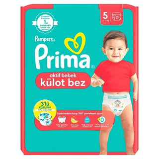 Prima Baby Diapers Pants Size 5 Junior 21 Count - Absorbent, Comfortable, and Easy to Change Prima Baby Diapers Pants Size 5 - Comfortable & Absorbent baby diapers, disposable diapers, diaper pants, comfortable diapers, absorbent diapers, Prima baby diapers, size 5 junior diapers, baby diapering solutions, comfortable baby diapers, baby care products