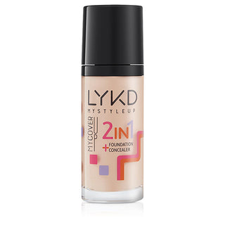LYKD 2 in 1 Foundation - Warm Sand Shade, Long-Lasting, High Coverage, Enriched with Honey Extracts & Vitamin C LYKD 2 in 1 Foundation - Warm Sand, Long-Lasting & Nourishing 2 in 1 foundation, LYKD foundation, Warm Sand shade, foundation with honey extracts, Vitamin C enriched foundation, long-lasting foundation, suitable for all skin types, makeup, skincare, cosmetics, beauty products, flawless finish, high coverage