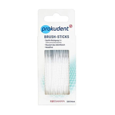 Prokudent Idental Stick 150 Piece Interdental Brush Set - Gentle, Flexible, and Effective for Oral Hygiene