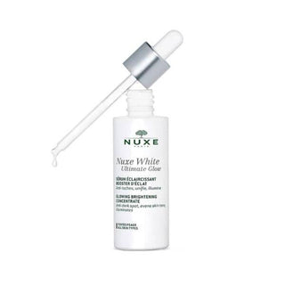 Nuxe White Ultimate Glow Vitamin C Serum: Brighten, Even Skin Tone & Boost Radiance with Hyaluronic & Salicylic Acid - 30ml Nuxe Vit C Serum: Brighten Skin, Even Tone, Ultimate Glow Vitamin C serum, skin brightening serum, even skin tone serum, Nuxe White Ultimate Glow, hyaluronic acid serum, salicylic acid serum, radiance boosting serum, skin smoothing serum, serum for hyperpigmentation, glowing skin serum, vitamin c, brightening, even skin tone, radiance, hyaluronic acid, salicylic acid, hyperpigmentation