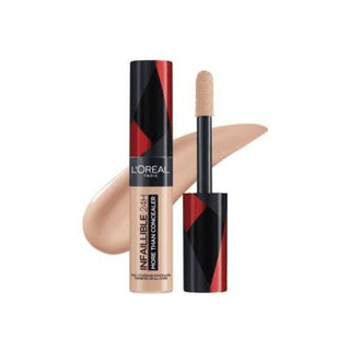 Loreal Paris Infaillible Full Wear Concealer - 322 Ivory - 24H High Coverage, All Skin Types, Blemishes, Dark Circles Concealer Loreal Paris Infaillible Concealer - Full Coverage, All Day Flawless full coverage concealer, long lasting concealer, concealer for dark circles, best concealer for blemishes, all skin type concealer, natural finish concealer, high coverage makeup, Loreal Infaillible Concealer, 322 Ivory concealer, concealer, full coverage makeup, makeup, blemishes concealer, dark circles concealer