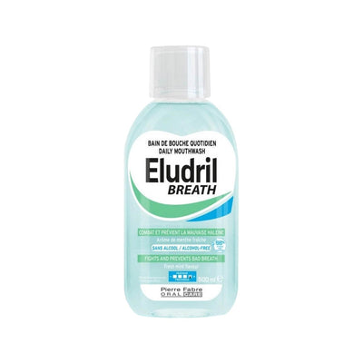 Eludril Breath Daily Mouthwash for Fresh Breath & Oral Hygiene - 500ml
