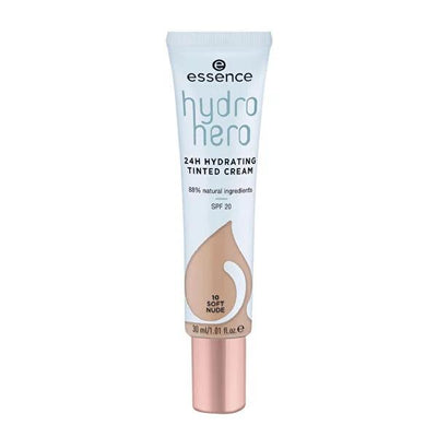 Essence BB Krem Hydrating Tint Cream No : 10 - 24 Hour Hydration, SPF 20, Natural Cosmetics
