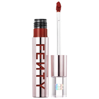 Fenty Icon Velvet Liquid Lipstick by Rihanna - Long-Wearing, Vegan, Cruelty-Free Lip Color Fenty Icon Velvet Liquid Lipstick - Long-Wearing, Vegan & Cruelty-Free liquid lipstick, velvet matte lipstick, long-wearing lipstick, vegan lipstick, cruelty-free lipstick, Fenty, Rihanna, makeup, lip color, beauty, cosmetics, vegan beauty, cruelty-free beauty, clean beauty, inclusive shade range, long-lasting lipstick
