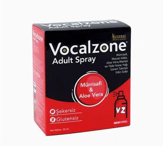 Vocalzone Adult Throat Spray - Natural Relief for Throat Irritation, Sugar-Free & Gluten-Free Vocalzone Adult Throat Spray - Natural Throat Relief throat spray, herbal throat spray, adult throat spray, natural throat relief, sugar-free throat spray, gluten-free throat spray, Vocalzone, throat irritation relief, natural remedies, herbal extracts, menthol aroma, dietary restrictions, voice care, professional voice users
