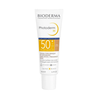 Bioderma Photoderm Spot M SPF 50+ Sunscreen - Blue Light Protection, Matte Finish, Dermatologically Tested - 1.35 fl oz Bioderma SPF 50+ Sunscreen - Blue Light Protection & Matte Finish SPF 50+ sunscreen, blue light protection skincare, matte finish sunscreen, dermatologically tested sunscreen, non-comedogenic sunscreen for face, hyperpigmentation treatment, dark spot prevention, skincare for sensitive skin, sun protection, UV protection, blue light protection, gel-cream sunscreen, photostable sunscreen, co